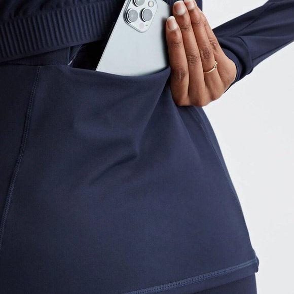 Fabletics trinity performance jacket - Maroon - Picture 12 of 16